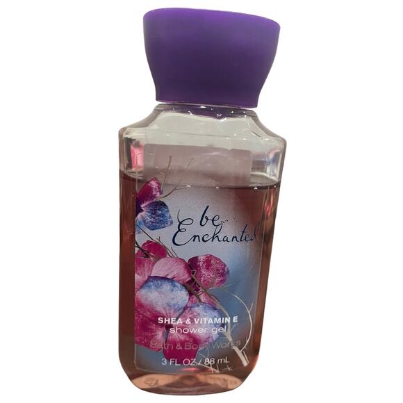Retired Bath Body Works BE ENCHANTED Shower Gel 3 Fl Oz & Body Lotion 8 Fl Oz - Picture 2 of 9